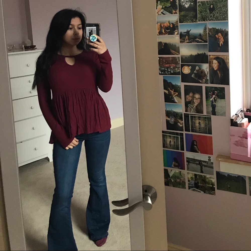 Flowy long sleeve